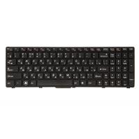 Клавіатура ноутбука PowerPlant Lenovo B570, B590, V570 черный, черный фрейм (KB311538)