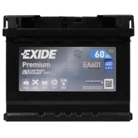 Акумулятор автомобільний EXIDE PREMIUM 60A (EA601)