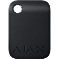 Брелок для охоронної системи Ajax Tag Black 10