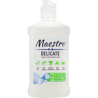 Гель для прання Maestro МТ господарське рідке мило Delicate 500 мл (4820195505090)