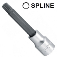 Торцева головка Toptul SPLINE M8 L100мм 1/2" (BCJA1608)