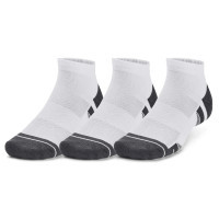 Шкарпетки Under Armour 1379504-100 Performance Tech 3 пари Low білий LG (196884006440)