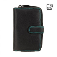 Гаманець Visconti R13 Carmelo з RFID Black/Rhumba (R13 BLK/RHUMBA)