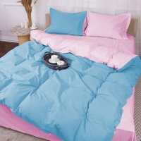 Постільна білизна MirSon Poplin Line 018 + 067 Nelson 110x140 (2200006277736)