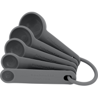 Аксесуар кухонний KitchenAid Набір мірних ложок Coreline, 5 шт, сірий (KQG057OHCGG)