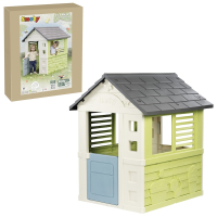 Ігровий будиночок Smoby Life Райдужний зі ставнями, 110х98х127 см (7600810737)