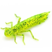 Силікон рибальський FishUP Dragonfly 0.75" 026 - Flo Chartreuse/Green (12шт/уп) (1864.04.68)