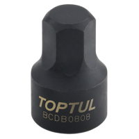 Торцева головка Toptul 1/4" HEX 5мм (цілісна) (BCDB0805)