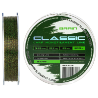 Волосінь Brain Classic Carp Line 3D (camo) 300m 0.35mm 25lb 10.7kg (1858.81.08)