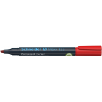 Маркер Schneider MAXX 133 перманентний 1-4 мм, червоний (S113302)
