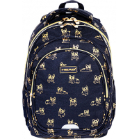Рюкзак шкільний Head AB300 GOLDEN PUPPY з золотистим ефек... (502024108)