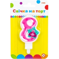 Свічка Maxi Princess "8" висотою 7,62 см (MX622050-8)