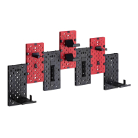 Органайзер для столу OfficePro Настінна дошка-органайзер Black/Red (WO1080B)