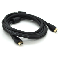Кабель мультимедійний HDMI M to HDMI M 0.8m V2.0 4K black Ritar (HDMI(M)/(M)V2.0-0.8m-347P)