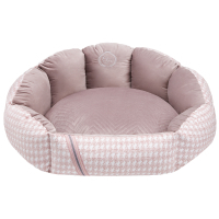 Лежак для тварин Chloe's Home Positano M рожевий (CLH3879)