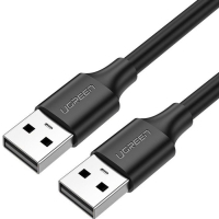 Дата кабель USB 2.0 AM/AM 0.5m US102 black Ugreen (10308)