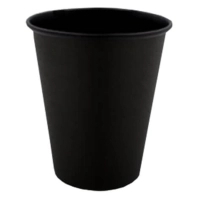 Стакани одноразові Україна паперові 250 мл 50 шт Total BLACK (CUP250BL)