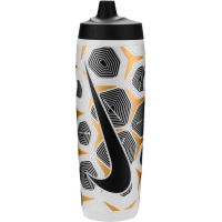 Пляшка для води Nike REFUEL BOTTLE 24 OZ N.100.9956.934.24 білий, чорний 709 мл (197774011193)