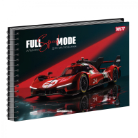 Альбом для малювання Yes Full mode Red А4 30 аркушів з перфорацією (130622)