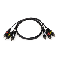 Кабель мультимедійний 3xRCA M to 3xRCA M 5.0m Atcom (10713)