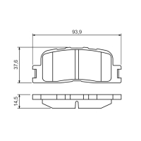 Гальмівні колодки Bosch 0 986 494 359