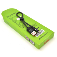 Дата кабель USB 2.0 AM to Lightning 0.25m 5A Black iKAKU (KSC-351-L)