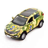 Масштабна модель автомобіля TechnoDrive Автомодель серії Шеврони Героїв - Kia Sportage R - 56 ОМПБр (250362M)
