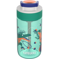 Пляшка для води Kambukka Lagoon 400 мл Juggling Dino світло-зелений (11-04047)