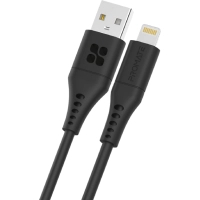 Дата кабель USB 2.0 AM to Lightning 2.0m black Promate (powerlink-ai200.black)