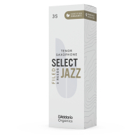 Тростина для саксофона D'Addario Organic Select Jazz - Tenor Sax Filed 3S - 5 Pack (ORSF05TSX3S)
