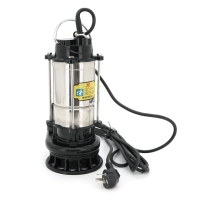 Заглибний насос Voltronic 370W, 220V, до 5 м³/год, підйом до 5 м, 40 мм, INOX, 390х175х190мм, 5.825 кг + перехідник (YT-P-370-5)