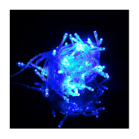 Гірлянда Voltronic Діод Blue 300 LED, 30 м. 8 режимів, прозора (Garl-300LED-30mB)