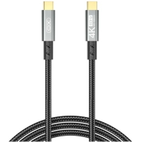 Дата кабель USB-C to USB-C 1.0m 100W PD black XO (GB020-CC.tranish)
