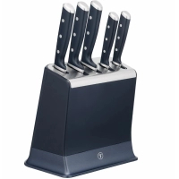 Набір ножів Tefal Ever Sharp Pro, 6 предметів, чорний (K297S644)