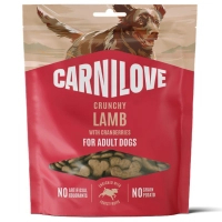 Ласощі для собак Carnilove Crunchy Snack Lamb with Cranberries 200 г (8595602582570)