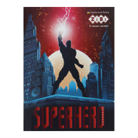 Щоденник шкільний ZiBi SUPER HERO А5, 40аркушів, м'яка обкладинка, скоба (ZB.13111)