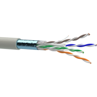 Кабель мережевий OK-Net FTP 305м cat.6 (F/UTP-cat.6) (КПВЭ-ВП (250) 4*2*0,54)