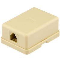 Телефонна розетка RJ12x1 UTP, 6P4C Ritar (06298 / StR-6P4CRJ12-1)
