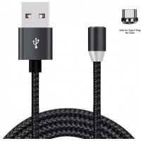 Дата кабель USB 2.0 AM to USB-C 1.2m Magneto black XoKo (SC-355a MGNT-BK)