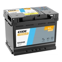 Акумулятор автомобільний EXIDE PREMIUM 64Ah (EA640)