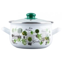 Каструля Gusto "Ботанічній сад" 24 см 5,7 л (GT-T-124-BG)