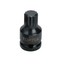 Торцева головка Toptul SPLINE ударна М14 L44мм 1/2" (KADB1614S)