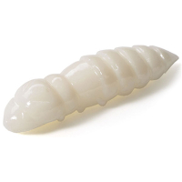 Силікон рибальський FishUP Pupa 0.9" 009 - White, cheese taste (12шт/уп) (1864.02.58)