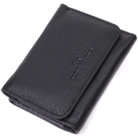 Гаманець ST Leather Шкіряний Чорний (22506)