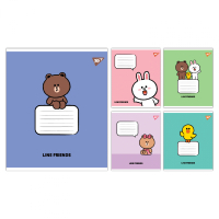 Зошит Yes Line Friends Stylish А5 12 аркушів лінія (767646)