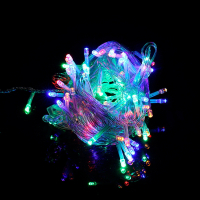 Гірлянда Voltronic Діод Mix Color 300 LED, 30 м, 8 режимів, прозора (Garl-300LED-30mMix)