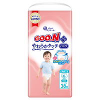 Підгузки GOO.N Plus труси 12-22 кг Розмір XL 38 шт (21001512)