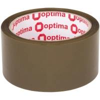 Скотч Optima 48 мм х 60 м х 40 мкм, коричневий (O45319)