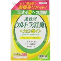 Кондиціонер для білизни Rocket Soap Fabric Softener with Citric Acid З лимонною кислотою Змінний блок 1 л (4903367093943)