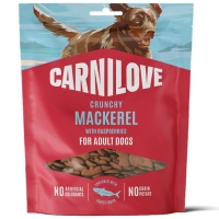 Ласощі для собак Carnilove Crunchy Snack Mackerel with Raspberries 200 г (8595602582617)